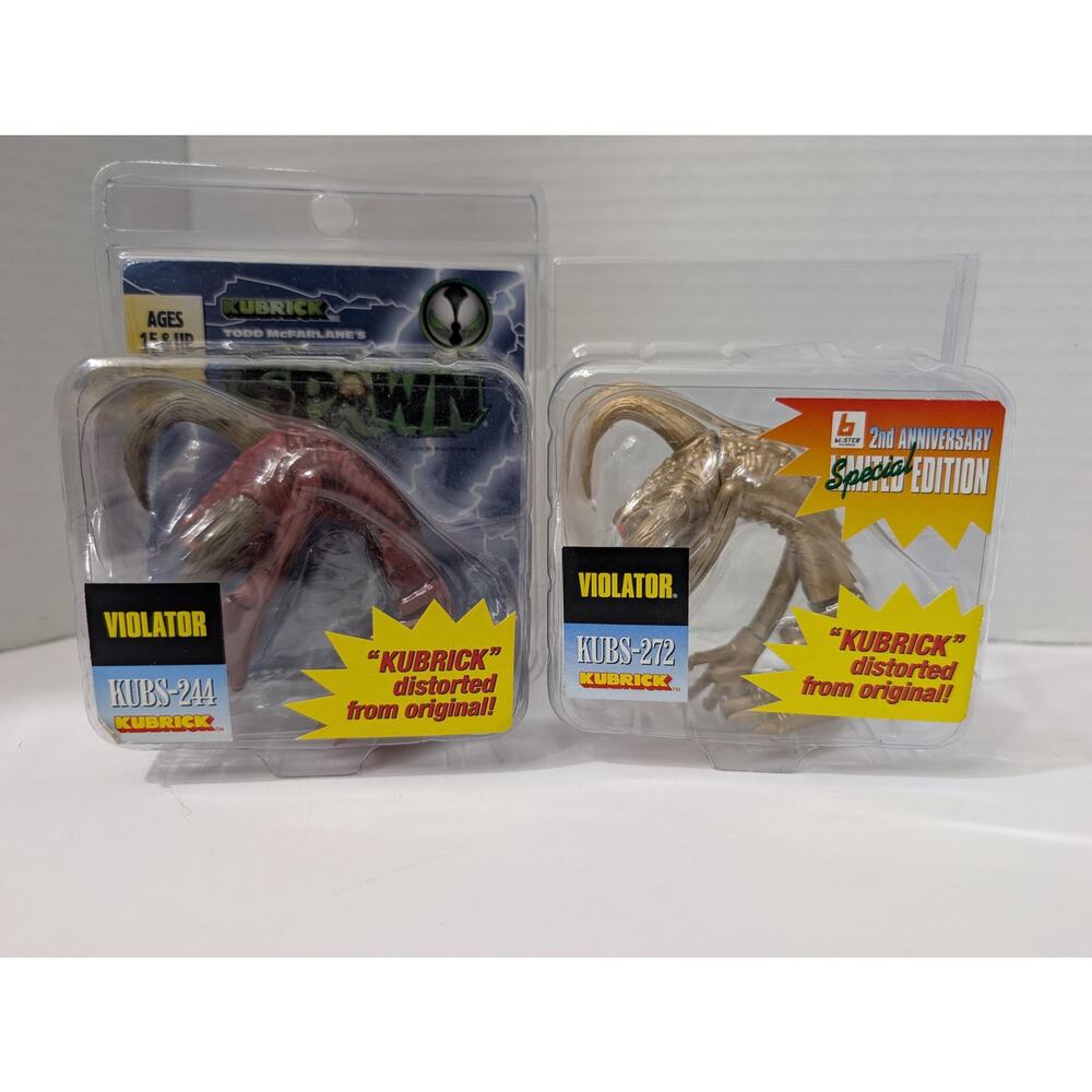 Todd McFarlane Spawn Violator Kubrick Figure Set Limited Special Edition